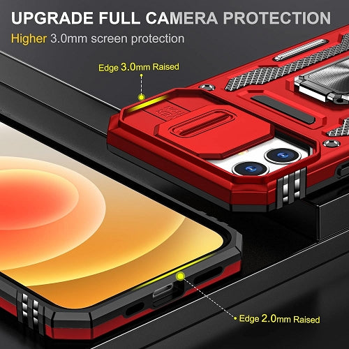 Metal Ring Kickstand Rubber Case For iPhone 11 6.1"