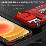 Metal Ring Kickstand Rubber Case For iPhone 11 6.1"