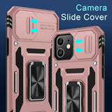 Metal Ring Kickstand Rubber Case For iPhone 11 6.1"