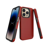 Shockproof Textured Grip Case with Reinforced Corners for iPhone 14 / 15 Series