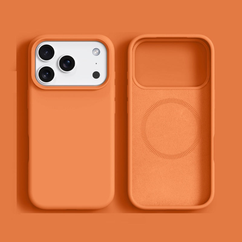 MagSafe Clear Case with 360° Rotating Ring Stand & Shockproof Frame for iPhone