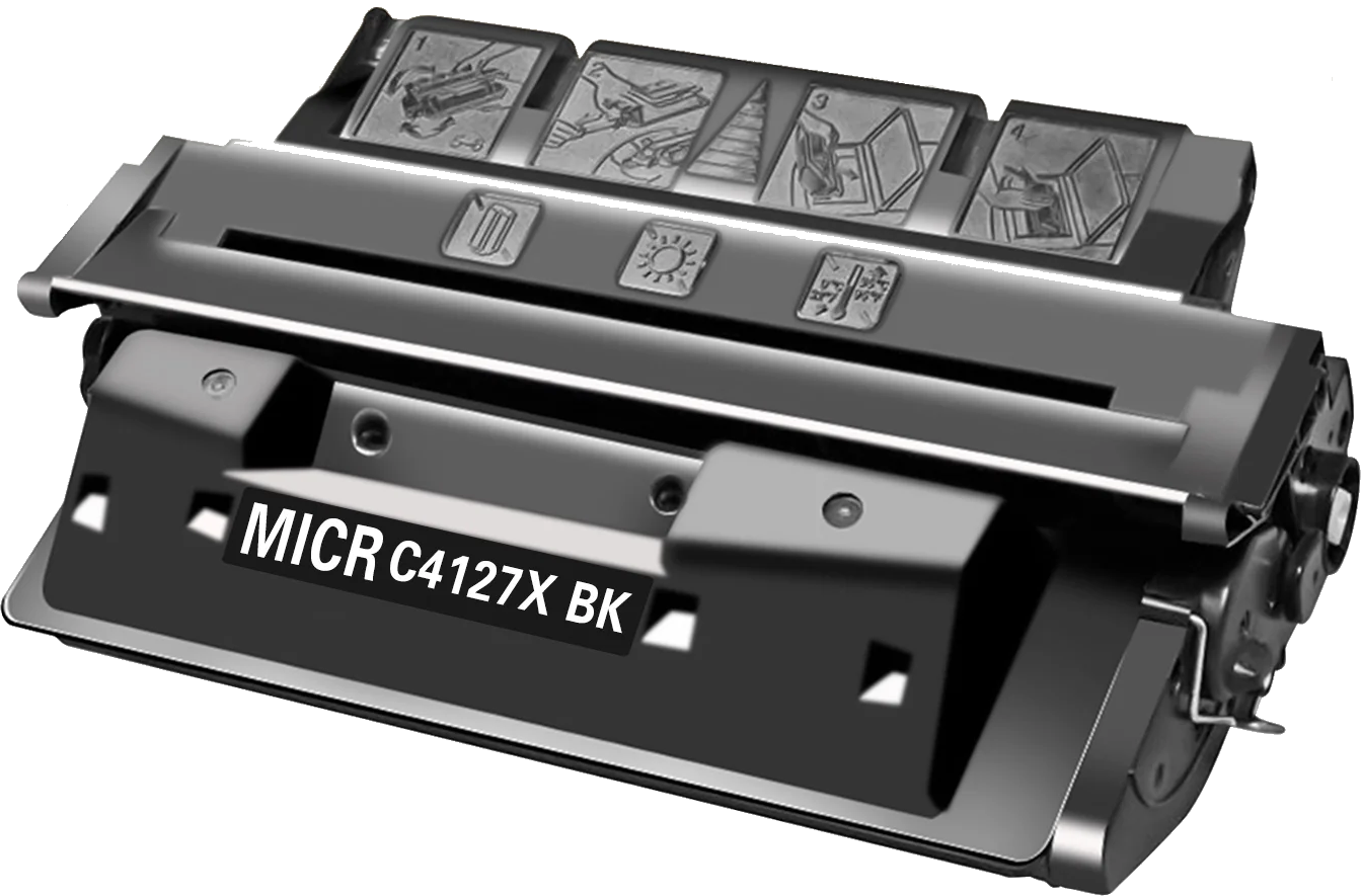 HP 27X MICR Toner Cartridge (C4127X) - High Yield 10,000 Pages
