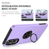 Matte Armor Case with 360° Ring Stand & Magnetic Plate Case for Samsung Galaxy S Series
