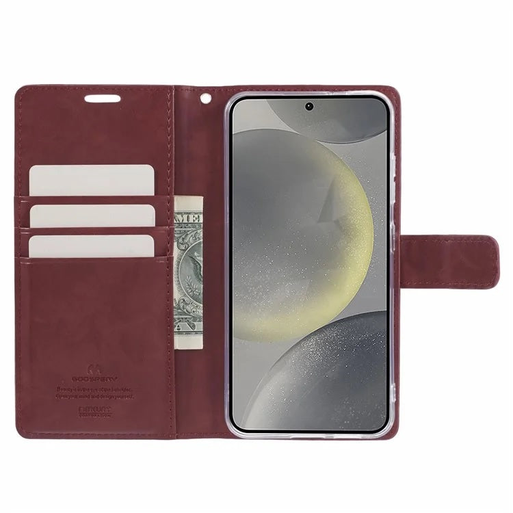 Goospery Blue Moon Diary Wallet Case for Galaxy A Series