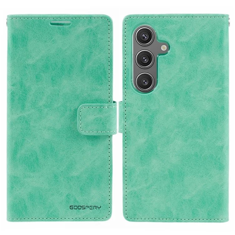 Goospery Blue Moon Diary Wallet Case for Galaxy A Series