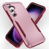 Rugged Shockproof Military-Grade Protection, Matte Black Case for Samsung Galaxy A Series