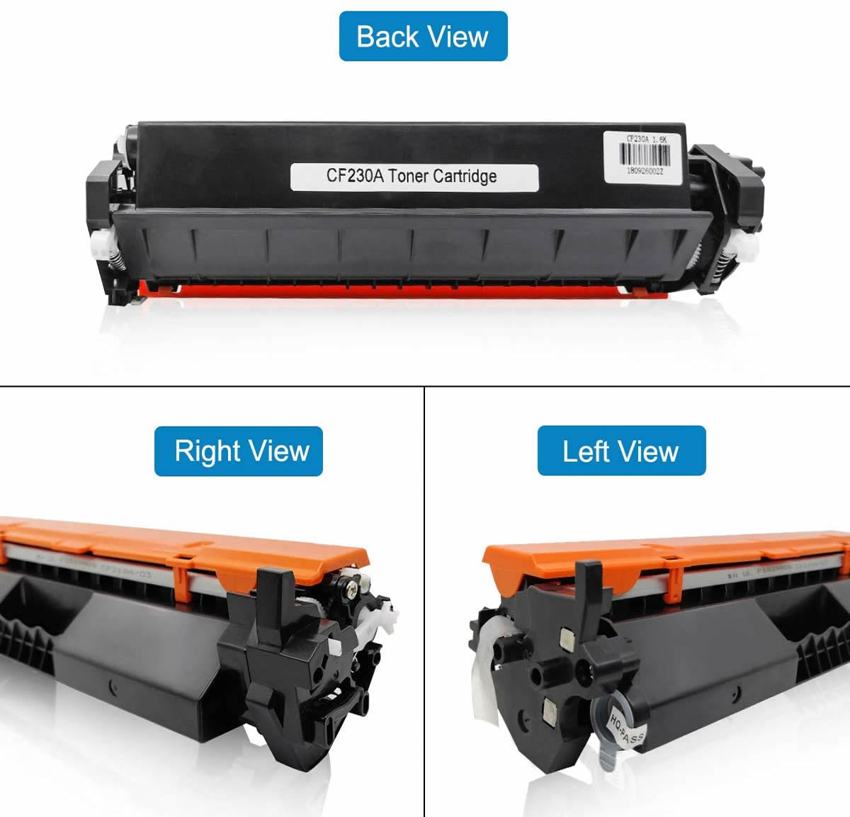 Compatible Toner Cartridge 30A CF230A Black with Chip by All4Deal