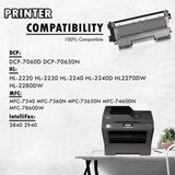 Brother TN-450 TN450 Compatible Black Toner Cartridge (High Yield of TN-420 TN420)