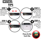 Compatible HP 85A CE285A Black Toner Cartridge Black with Chip by All4Deal