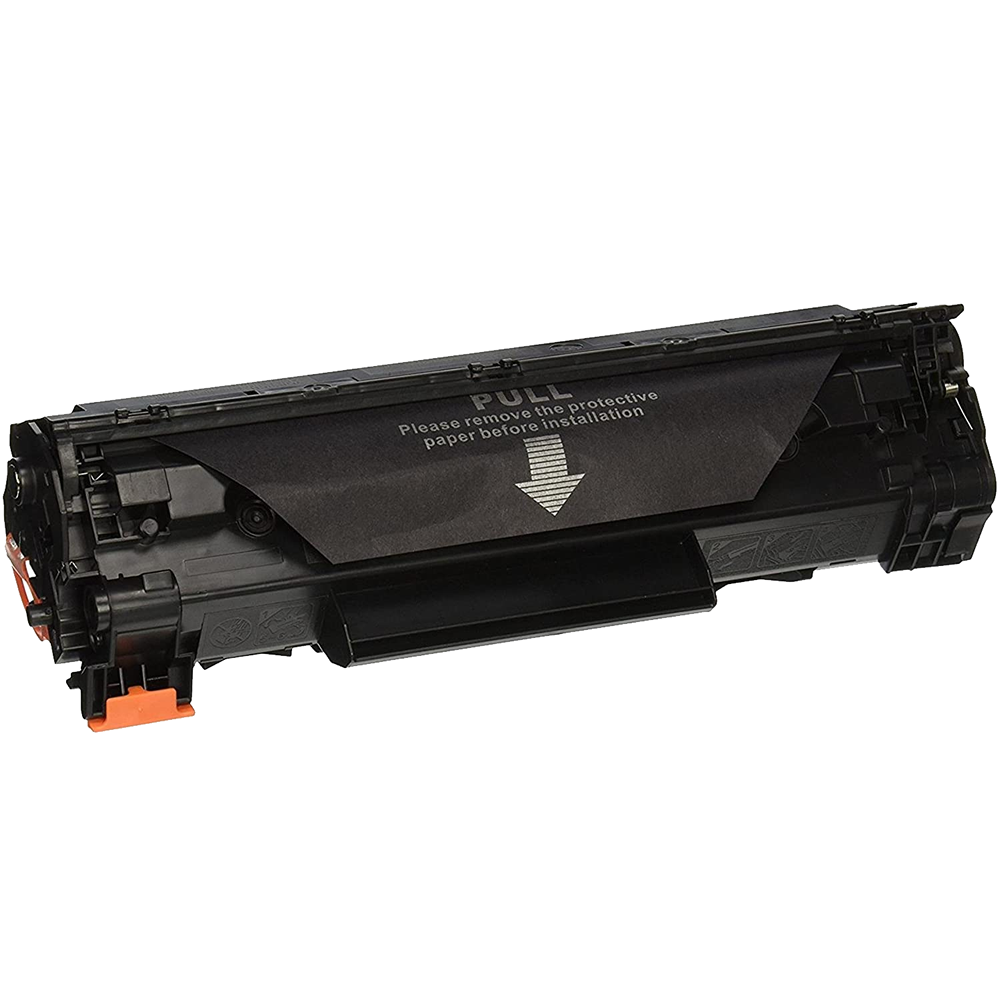Compatible HP 85A CE285A Black Toner Cartridge Black with Chip by All4Deal
