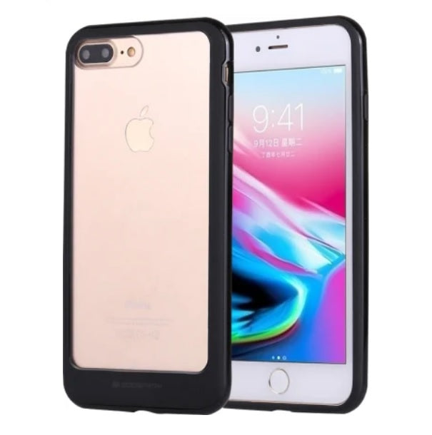 GOOSPERY New Bumper X for iPhone 7 Plus, iPhone 8 Plus 5.5" PC + TPU Shockproof Hard Protective Back Case