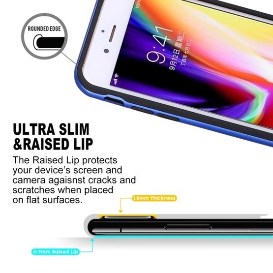 GOOSPERY New Bumper X for iPhone 7, iPhone 8, iPhone SE(20) 4.7" PC + TPU Shockproof Hard Protective Back Case