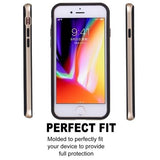 GOOSPERY New Bumper X for iPhone 7, iPhone 8, iPhone SE(20) 4.7" PC + TPU Shockproof Hard Protective Back Case