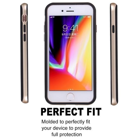 GOOSPERY New Bumper X for iPhone 7 Plus, iPhone 8 Plus 5.5" PC + TPU Shockproof Hard Protective Back Case