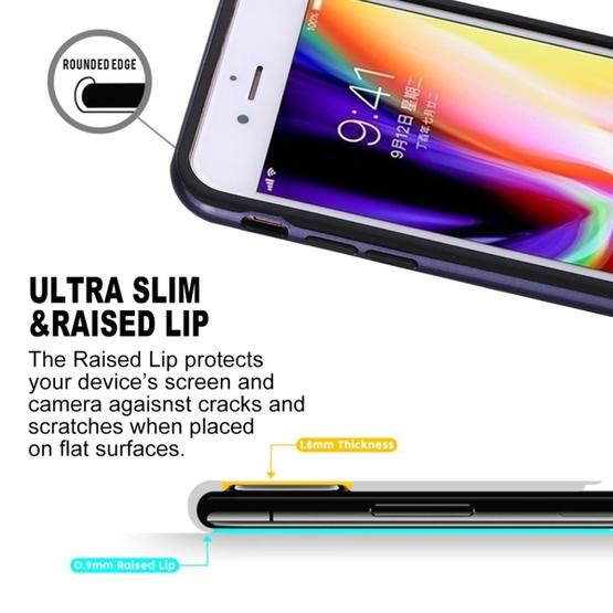 GOOSPERY New Bumper X for iPhone 7, iPhone 8, iPhone SE(20) 4.7" PC + TPU Shockproof Hard Protective Back Case