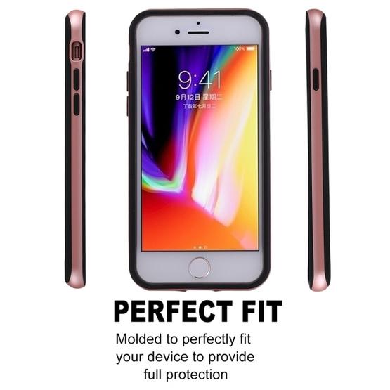 GOOSPERY New Bumper X for iPhone 7 Plus, iPhone 8 Plus 5.5" PC + TPU Shockproof Hard Protective Back Case