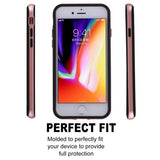 GOOSPERY New Bumper X for iPhone 7 Plus, iPhone 8 Plus 5.5" PC + TPU Shockproof Hard Protective Back Case