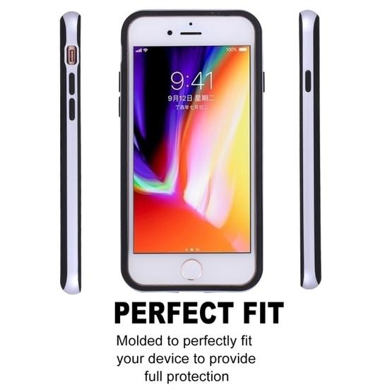 GOOSPERY New Bumper X for iPhone 7 Plus, iPhone 8 Plus 5.5" PC + TPU Shockproof Hard Protective Back Case