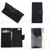 Goospery CANVAS Card Holder Fabric Folio Wallet Flip Stand Case For iPhone 7 Plus, iPhone 8 Plus(5.5 inches)