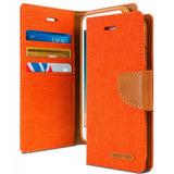 Goospery CANVAS Card Holder Fabric Folio Wallet Flip Stand Case For iPhone 7 Plus, iPhone 8 Plus(5.5 inches)