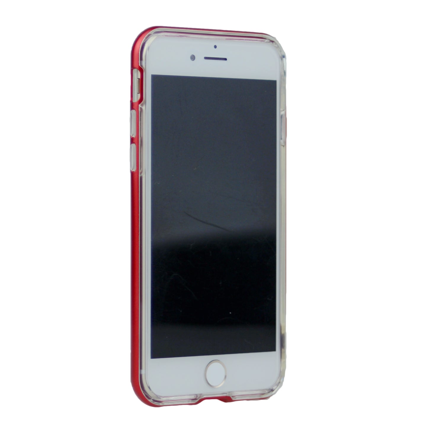 GOOSPERY for iPhone 7 Plus, iPhone 8 Plus(5.5") Detachable Electroplating Bumper Frame + TPU Shockproof Protective Back Cover Case with Holder