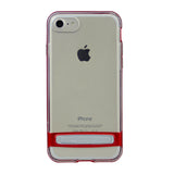 GOOSPERY for iPhone 7 Plus, iPhone 8 Plus(5.5") Detachable Electroplating Bumper Frame + TPU Shockproof Protective Back Cover Case with Holder