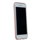 GOOSPERY for iPhone 7, iPhone 8, iPhone SE(20)(4.7") Detachable Electroplating Bumper Frame + TPU Shockproof Protective Back Cover Case with Holder