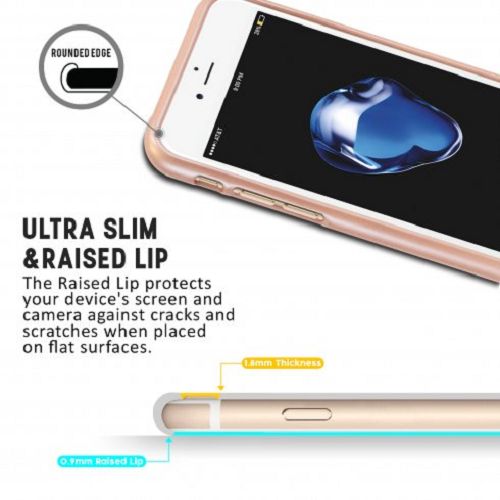Goospery i-Jelly Case for iPhone7 Plus, iPhone 8 Plus (5.5 inches) Slim Thin Rubber Case Cover
