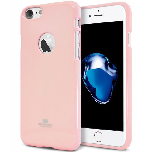 Goospery Pearl Jelly Case for iPhone 7, iPhone 8, iPhone SE(20)(4.7") Slim Thin Rubber Case *Without Hole
