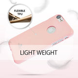 Goospery Pearl Jelly Case for iPhone 7, iPhone 8, iPhone SE(20)(4.7") Slim Thin Rubber Case *Without Hole