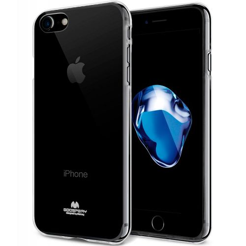 Goospery Pearl Jelly Case for iPhone 7 Plus, iPhone 8 Plus (5.5") Slim Thin Rubber Case *Without Hole