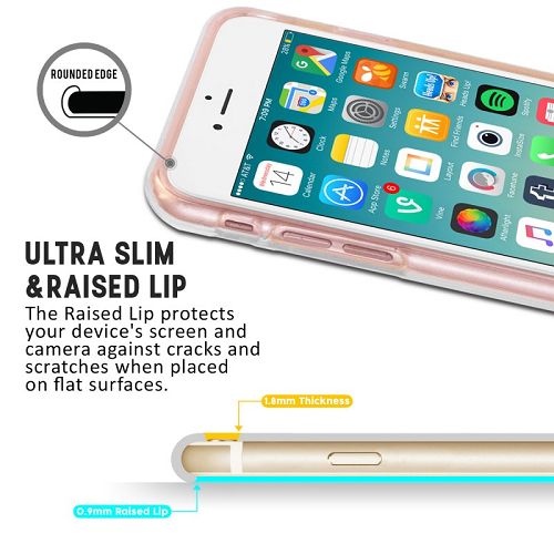 Goospery Pearl Jelly Case for iPhone 7, iPhone 8, iPhone SE(20)(4.7") Slim Thin Rubber Case *Without Hole