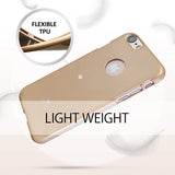 Goospery Pearl Jelly Case for iPhone 7 Plus, iPhone 8 Plus (5.5") Slim Thin Rubber Case *Without Hole