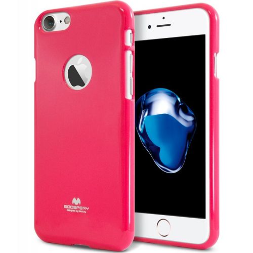Goospery Pearl Jelly Case for iPhone 7 Plus, iPhone 8 Plus (5.5") Slim Thin Rubber Case *Without Hole