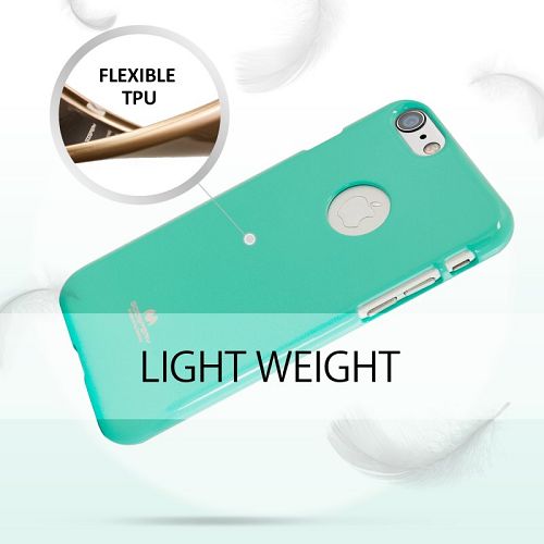 Goospery Pearl Jelly Case for iPhone 7, iPhone 8, iPhone SE(20)(4.7") Slim Thin Rubber Case *Without Hole