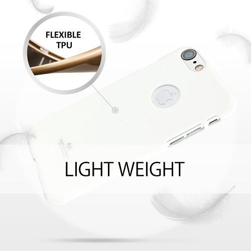 Goospery Pearl Jelly Case for iPhone 7 Plus, iPhone 8 Plus (5.5") Slim Thin Rubber Case *Without Hole