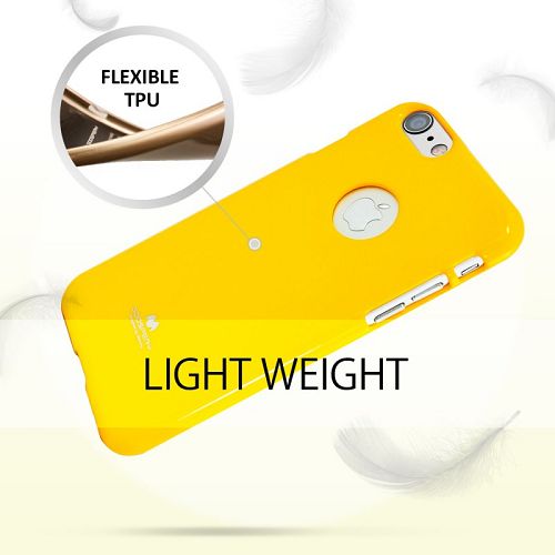 Goospery Pearl Jelly Case for iPhone 7 Plus, iPhone 8 Plus (5.5") Slim Thin Rubber Case *Without Hole