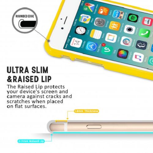 Goospery Pearl Jelly Case for iPhone 7 Plus, iPhone 8 Plus (5.5") Slim Thin Rubber Case *Without Hole