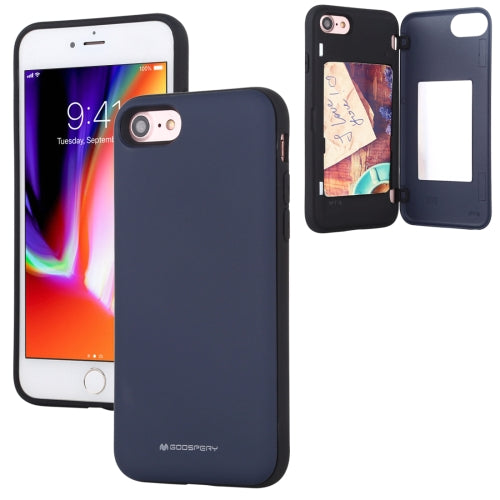 Goospery iPhone 7 Plus, iPhone 8 Plus (5.5 inches) Wallet Case with Card Holder, Protective Dual Layer Bumper Phone Case