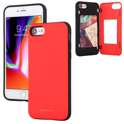 Goospery iPhone 7 Plus, iPhone 8 Plus (5.5 inches) Wallet Case with Card Holder, Protective Dual Layer Bumper Phone Case
