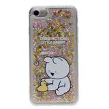 MERCURY GOOSPERY Cartoon Pattern Dynamic Sequins Quicksand TPU + Acrylic Hybrid Cellphone Cover for iPhone 7, 8, SE(20)(4.7")