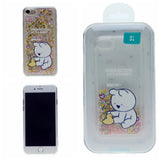 MERCURY GOOSPERY Cartoon Pattern Dynamic Sequins Quicksand TPU + Acrylic Hybrid Cellphone Cover for iPhone 7, 8, SE(20)(4.7")