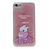 MERCURY GOOSPERY Cartoon Pattern Dynamic Sequins Quicksand TPU + Acrylic Hybrid Cellphone Cover for iPhone 7 Plus, 8 Plus(5.5")