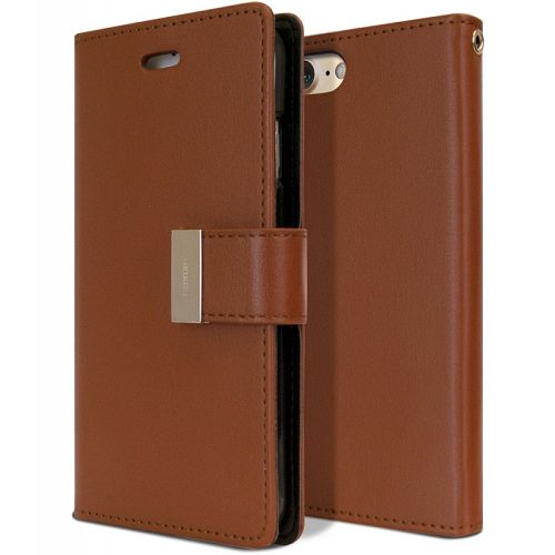 Goospery Rich iPhone 7,8, SE(20) Wallet Case (4.7 inches) Extra Card Slots Leather Flip Cover