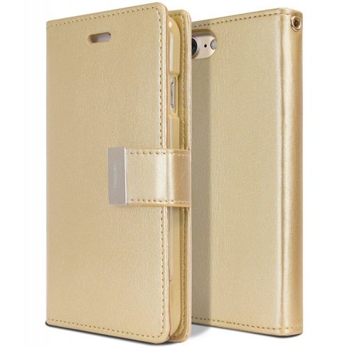 Goospery Rich iPhone 7 Plus, 8 Plus Wallet Case (5.5 inches) Extra Card Slots Leather Flip Cover