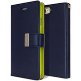 Goospery Rich iPhone 7,8, SE(20) Wallet Case (4.7 inches) Extra Card Slots Leather Flip Cover