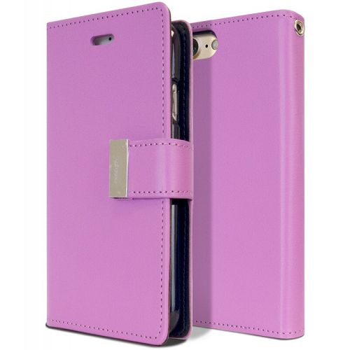 Goospery Rich iPhone 7,8, SE(20) Wallet Case (4.7 inches) Extra Card Slots Leather Flip Cover