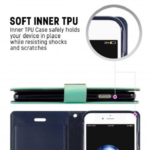 Goospery Rich iPhone 7 Plus, 8 Plus Wallet Case (5.5 inches) Extra Card Slots Leather Flip Cover