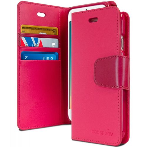 Goospery SONATA PREMIUM Leather Folio Flip Wallet Case w/Cards Slot Case For iPhone 7, 8, SE(20) 4.7"