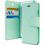 Goospery SONATA PREMIUM Leather Folio Flip Wallet Case w/Cards Slot Case For iPhone 7, 8, SE(20) 4.7"